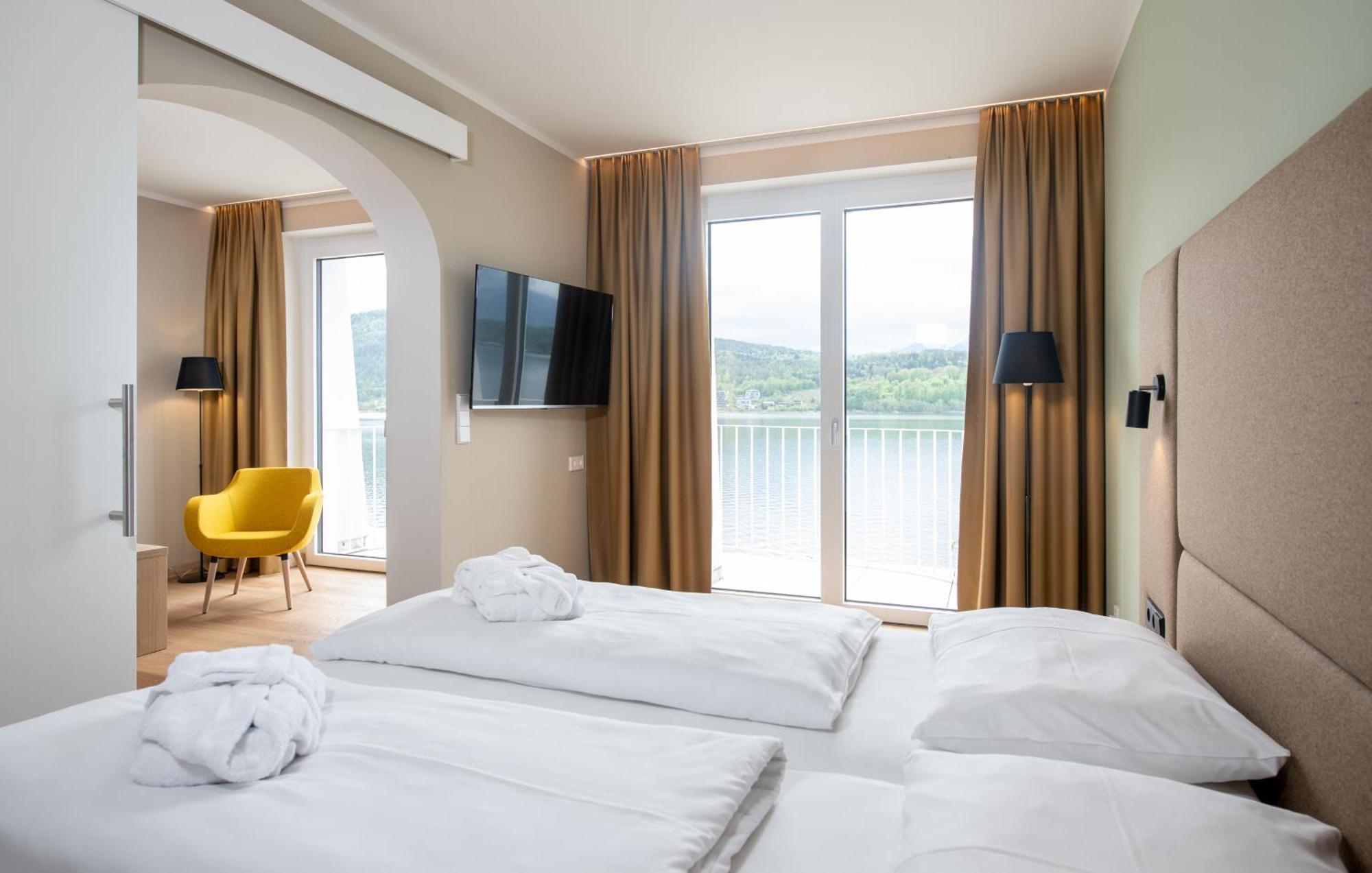 Werzers Seehotel Wallerwirt Techelsberg Exteriér fotografie