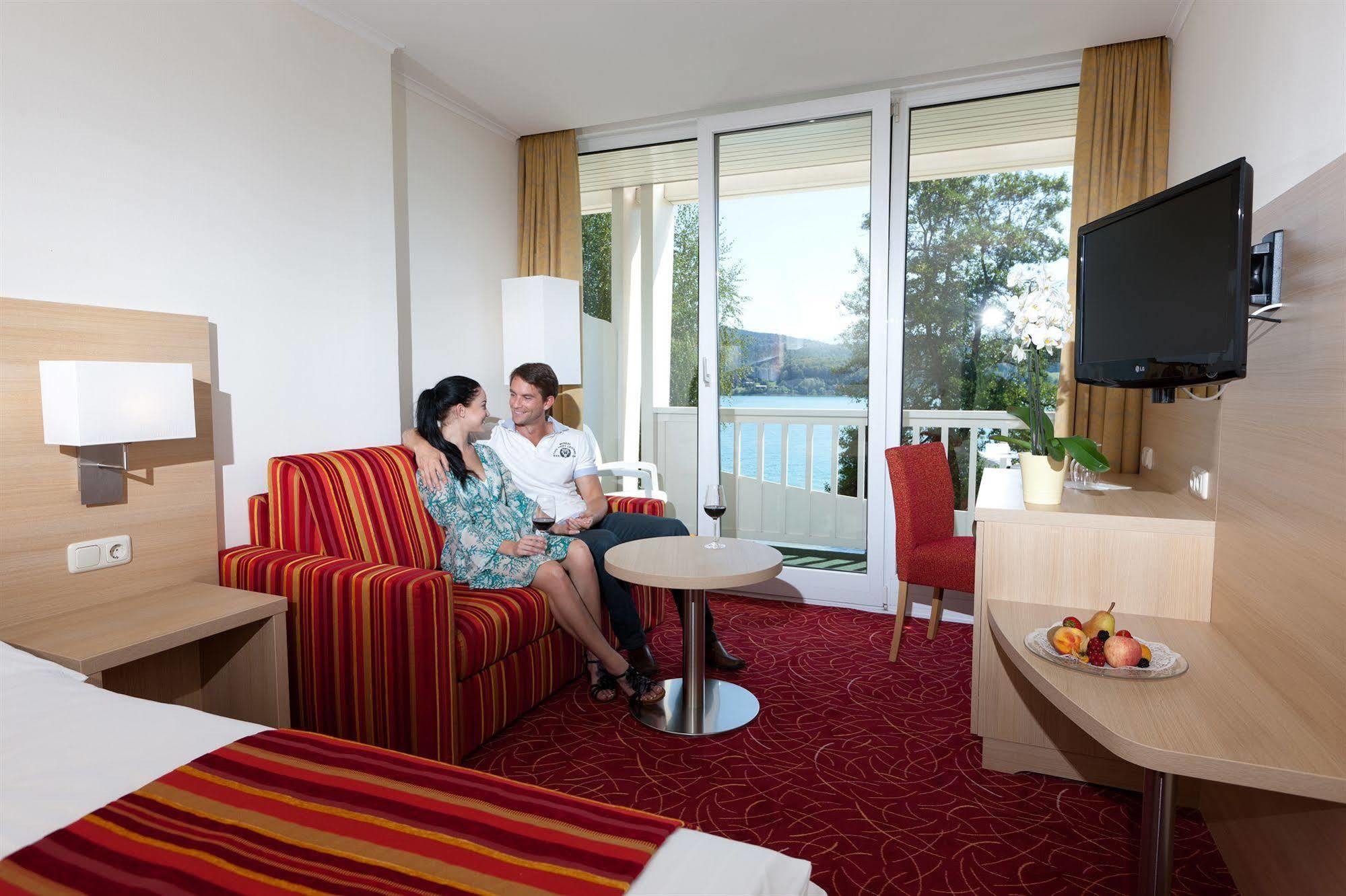 Werzers Seehotel Wallerwirt Techelsberg Exteriér fotografie